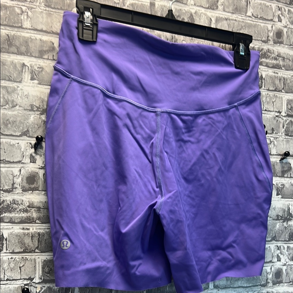 lululemon athletica Purple bike Shorts
